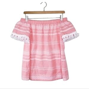 Buckley K | Hada Embroidered Off Shoulder Top